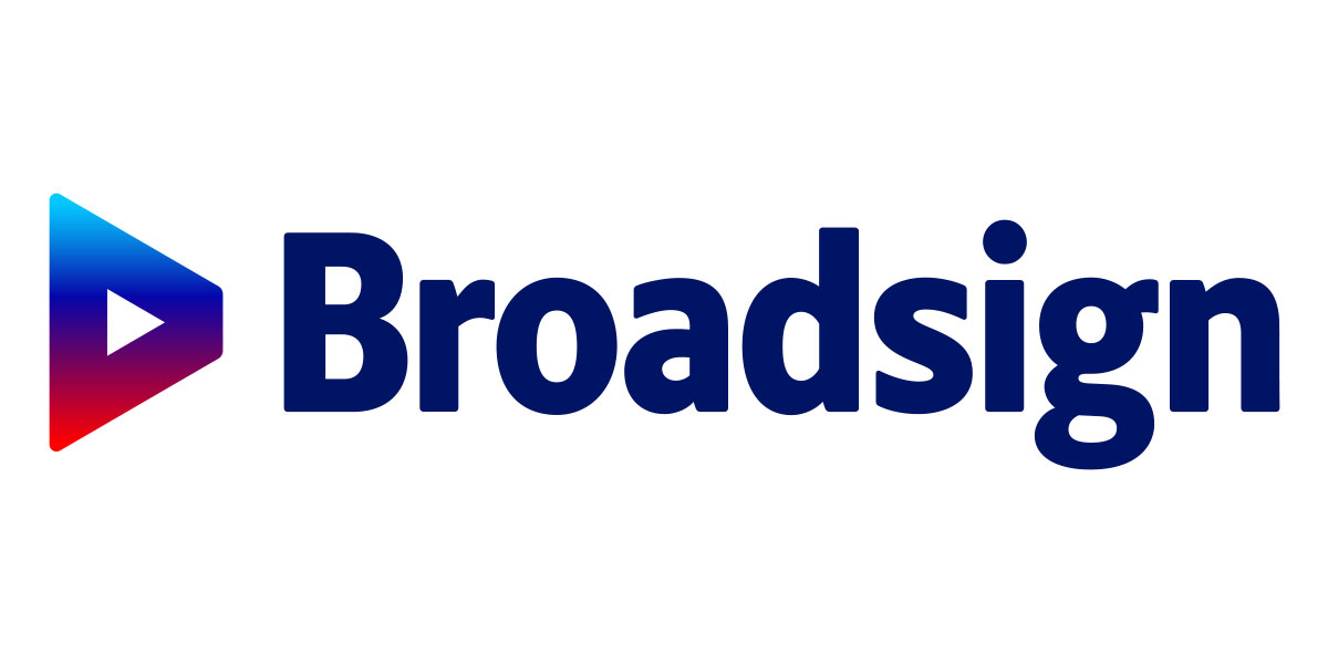 Broadsign logo on a white background.