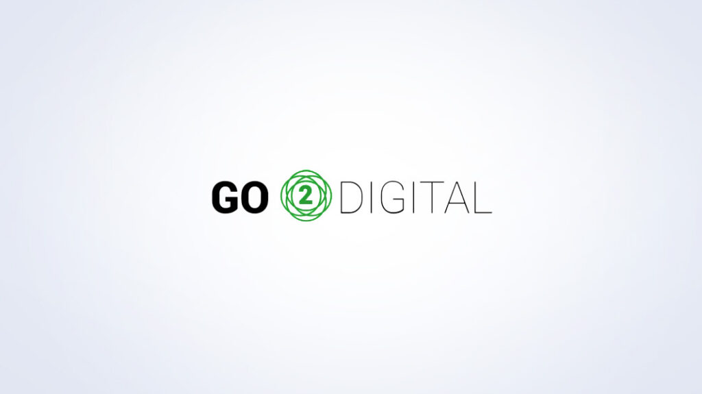 Go2Digital logo on a white background.