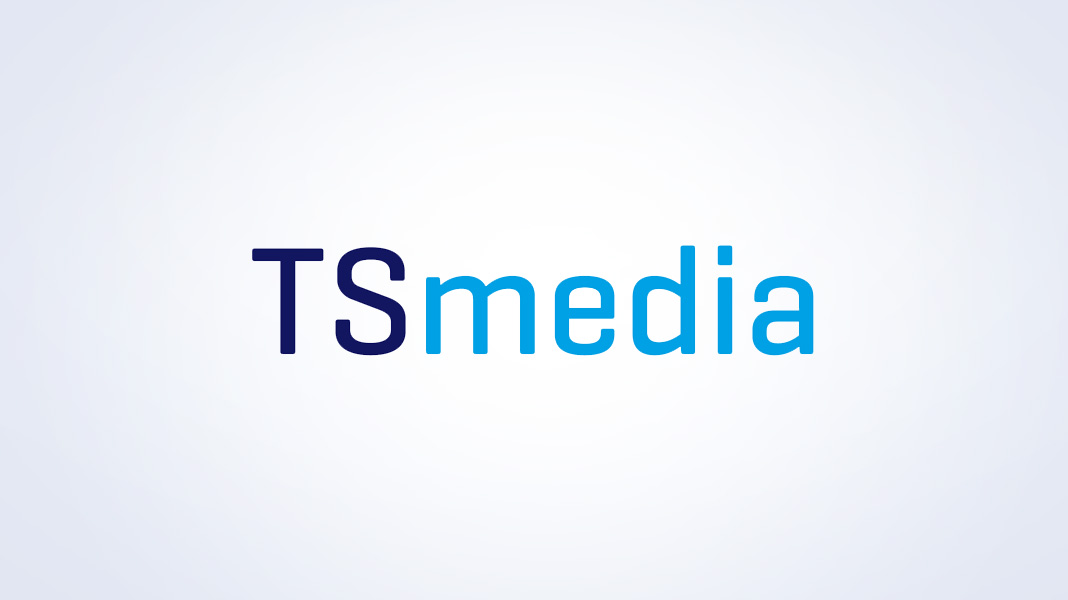 TSmedia logo in blue text on a white background.